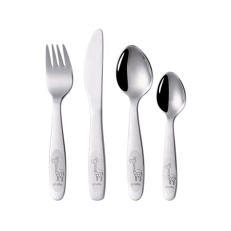 TD-5037 Reindeer kid cutlery set