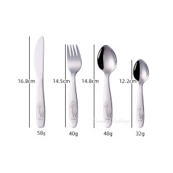 TD-5037 Reindeer kid cutlery set