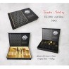 TG-2081  24 pcs Cutlery Set Gift Box with Tray Custom Design Color Box