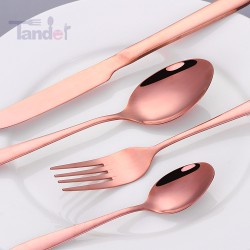 Shiny Flatware Sliver Cutlery Set