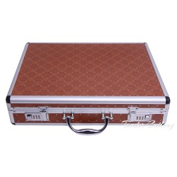 TAL-0013  72/84/86pcs Cutlery Set Aluminum Case with Wood Surface