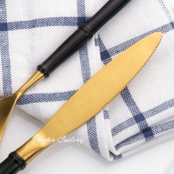 TD-4176 Bamboo cutlery set
