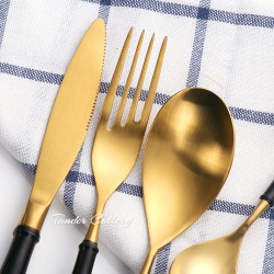 TD-4176 Bamboo cutlery set