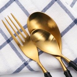TD-4176 Bamboo cutlery set