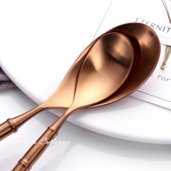 TD-4176 Bamboo cutlery set