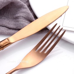 TD-4176 Bamboo cutlery set