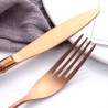 TD-4176 Bamboo cutlery set