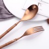 TD-4176 Bamboo cutlery set