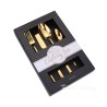 TD-40452 Knight cutlery set gold pvd