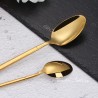 TD-40452 Knight cutlery set gold pvd