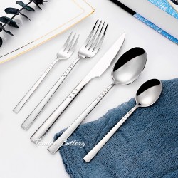 TD-2408 Diamond cutlery set