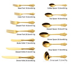TD-2352 Hyperion cutlery set with hollow handle knife
