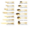 TD-2352 Hyperion cutlery set with hollow handle knife
