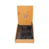 TW-1043  24pcs Cutlery Set New Design Wooden Case