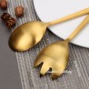 TD-4258 Boston salad fork & salad spoon