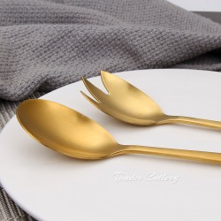 TD-4258 Boston salad fork & salad spoon