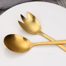 TD-4258 Boston salad fork & salad spoon