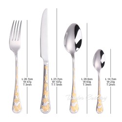 TD-2420 Butterfly cutlery set