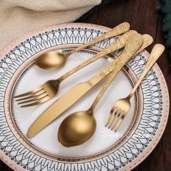 TD-24312 Themisto cutlery set-matt
