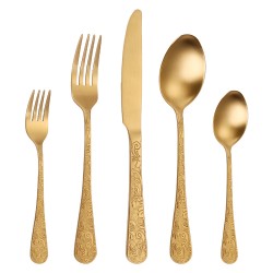 TD-24312 Themisto cutlery set-matt