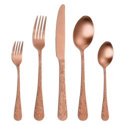 TD-24312 Themisto cutlery set-matt