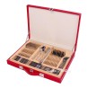 TG-3004   48pcs Cutlery Set  Leather Case