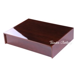 TW-1042  72/84pcs Cutlery Set  Wooden Case