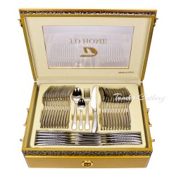 TW-1024  72/84/86pcs Cutlery Set  Wooden Case