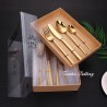 TG-0162  16/20/24pcs Cutlery Set Color Box Paper Box