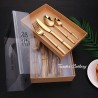TG-0162  16/20/24pcs Cutlery Set Color Box Paper Box