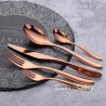 TD-1086 Mimas cutlery set with stand knife