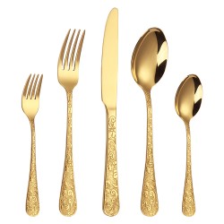 TD-24311 Themisto cutlery set-mirror