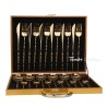 TG-3000 24pcs Cutlery Set  Wooden Case