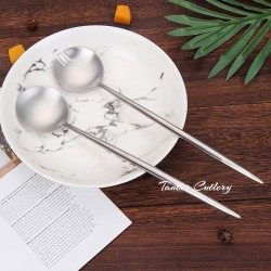 TD-41284 Carme serving spoon and fork set