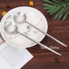 TD-41284 Carme serving spoon and fork set