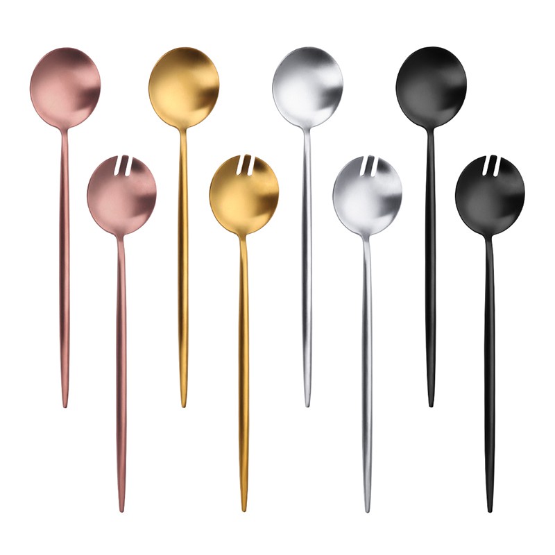 TD-41284 Carme serving spoon and fork set
