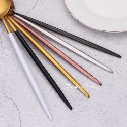 TD-41284 Carme serving spoon and fork set