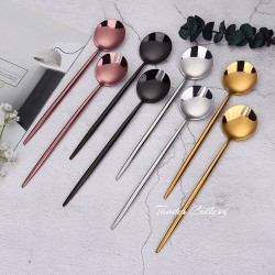 TD-41284 Carme serving spoon and fork set
