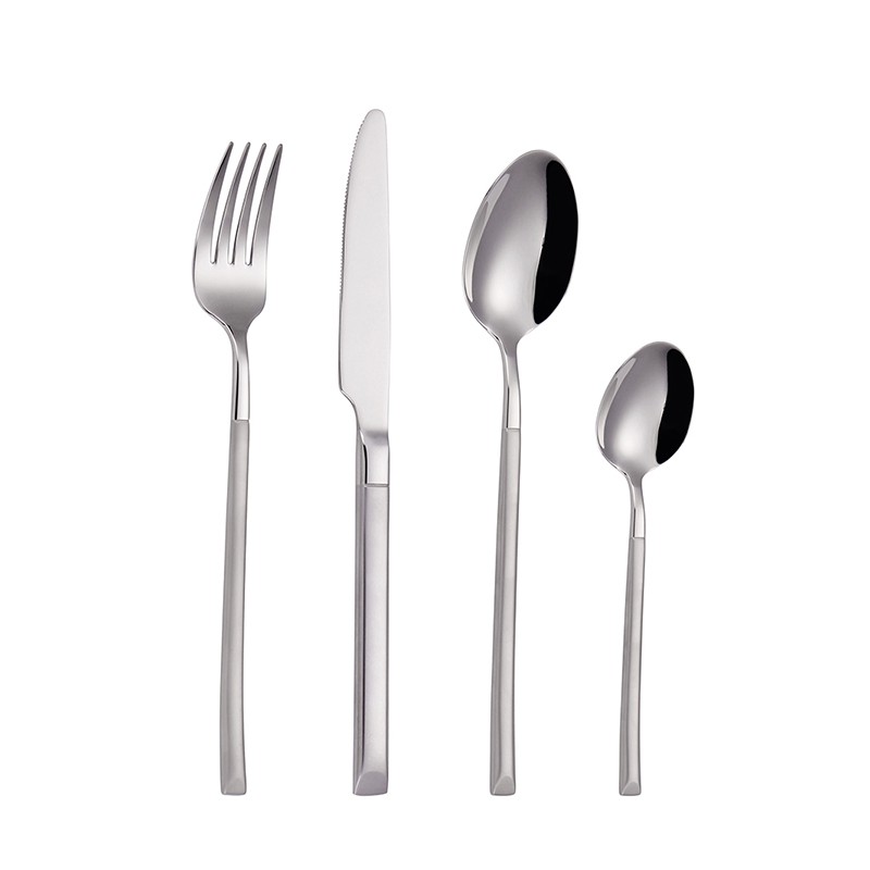 TD-40453 Knight cutlery set with sand plated handle