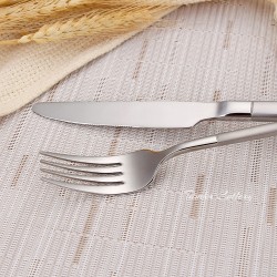 TD-40453 Knight cutlery set with sand plated handle