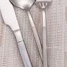 TD-40453 Knight cutlery set with sand plated handle