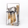 TD-1010C Phobos cutlery set with gold and laser handle
