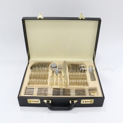 TL-0032  72/84/86pcs Cutlery Set  Leather Case