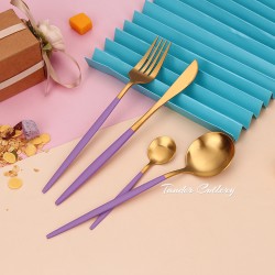 TD-42263 Beacon cutlery set with candy color
