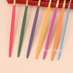 TD-42263 Beacon cutlery set with candy color