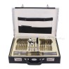 TL-0061  72/84/86pcs Cutlery Set  Leather Case